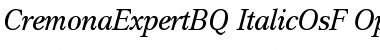 Download Cremona Expert BQ Regular Font Title Preview