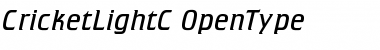 Download CricketLightC Regular Font Title Preview