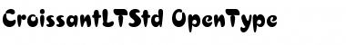 Download Croissant LT Std Regular Font Title Preview