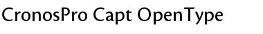 Download Cronos Pro Caption Font Title Preview