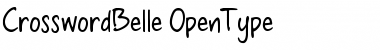 Download crosswordBelle Regular Font Title Preview