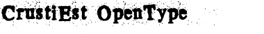 Download Crusti Est Font Title Preview
