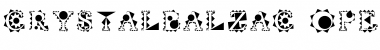 Download CrystalBalzac Regular Font Title Preview