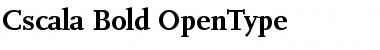 Download Cscala Bold Font Title Preview