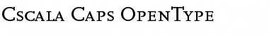 Download Cscala Caps Font Title Preview