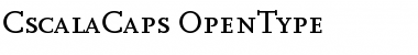 Download Cscala Caps Font Title Preview