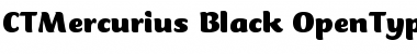 Download CT Mercurius Black Font Title Preview
