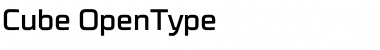 Download Cube Regular Font Title Preview