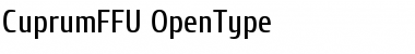 Download CuprumFFU Regular Font Title Preview