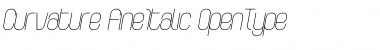 Download Curvature-FineItalic Regular Font Title Preview