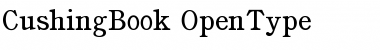 Download Cushing Book Font Title Preview