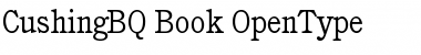 Download Cushing BQ Regular Font Title Preview
