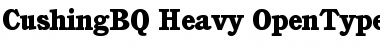 Download Cushing BQ Regular Font Title Preview