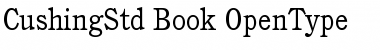 Download ITC Cushing Std Book Font Title Preview