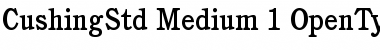 Download ITC Cushing Std Medium Font Title Preview