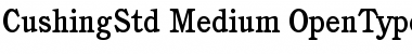 Download ITC Cushing Std Medium Font Title Preview