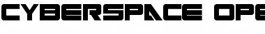Download Cyberspace Regular Font Title Preview