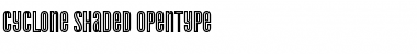 Download Cyclone Shaded Font Title Preview