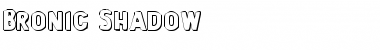 Download Bronic Shadow Shadow Font Title Preview