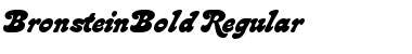 Download BronsteinBold Regular Font Title Preview