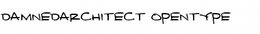 Download DamnedArchitect Regular Font