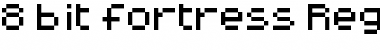 Download 8-bit fortress Regular Font