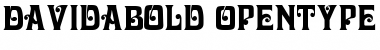 Download Davida Bold Font Title Preview