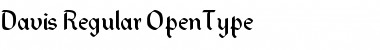Download Davis Regular Font Title Preview