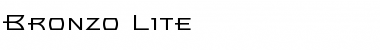 Download Bronzo Medium Font Title Preview