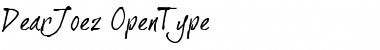 Download dearJoe 2 Regular Font Title Preview