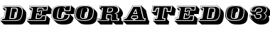 Download Decorated 035 Regular Font Title Preview