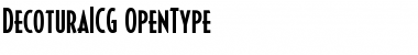 Download Decotura Medium Font Title Preview