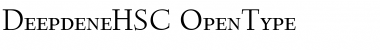 Download Deepdene HSC Font Title Preview