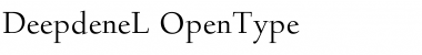 Download Deepdene L Font Title Preview