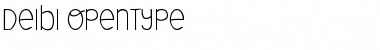 Download Deibi Regular Font Title Preview