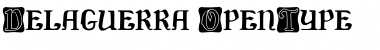Download Delaguerra Regular Font Title Preview