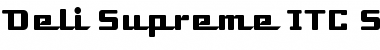 Download Deli Supreme ITC Std Regular Font Title Preview
