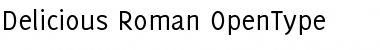 Download Delicious Roman Font Title Preview