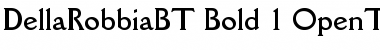 Download Della Robbia Bold Font Title Preview