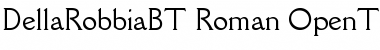 Download Della Robbia Regular Font Title Preview