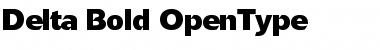 Download Delta Jaeger Bold Font Title Preview