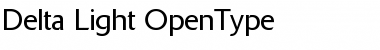 Download Delta Jaeger Light Font Title Preview