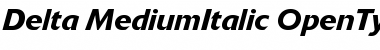 Download Delta Jaeger Medium Italic Font Title Preview