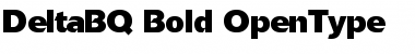 Download Delta BQ Regular Font Title Preview