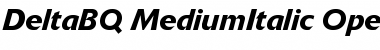 Download Delta BQ Regular Font Title Preview