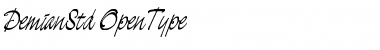 Download Demian Std Regular Font Title Preview