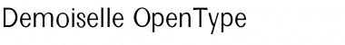 Download Demoiselle Regular Font Title Preview