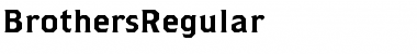 Download Brothers Regular Font Title Preview