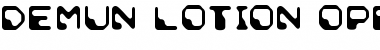 Download Demun Lotion Normal Font Title Preview