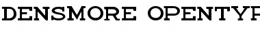 Download Densmore Regular Font Title Preview